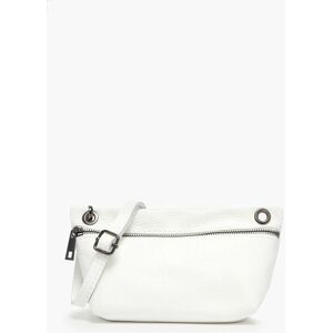 Sac Bandouliere Caviar Cuir Milano Blanc