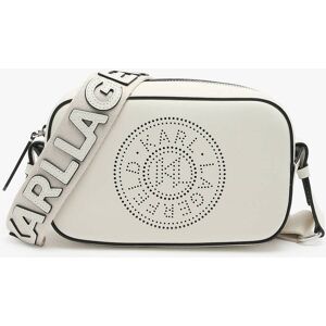 Sac Bandouliere K Circle Cuir Karl Lagerfeld Blanc