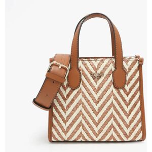 Sac Bandouliere Silvana Paille Guess Marron