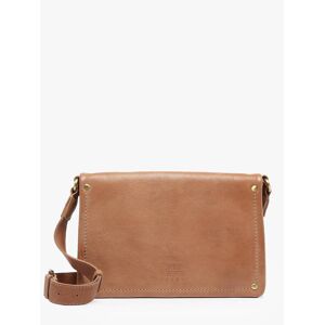 Sac Bandouliere Boston Cuir Basilic Pepper Beige