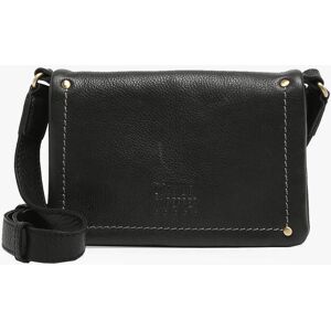 Sac Bandouliere Boston Cuir Basilic Pepper Noir