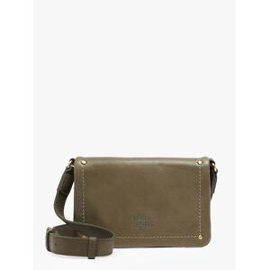 Sac Bandouliere Boston Cuir Basilic Pepper Vert