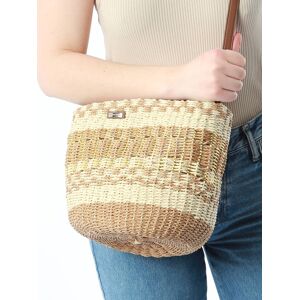 Sac Bandouliere Buglas Papier Les Tropeziennes Marron