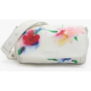 Sac Bandouliere Liquid Flower Desigual Blanc