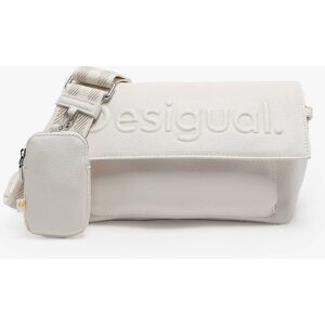 Sac Bandouliere Half Logo Desigual Blanc