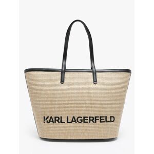 Sac Porte Épaule K Essential Raphia Karl Lagerfeld Beige