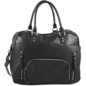 Sac Macy Cuir Nat Et Nin Noir