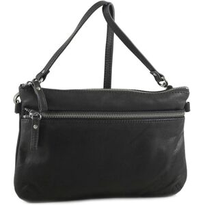 Sac Bandouliere Vicky Cuir Nat Et Nin Noir