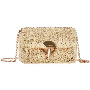 Sac Bandouliere Moon Raphia Vanessa Bruno Beige