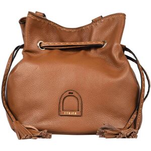 Sac Seau Tradition Cuir Etrier Marron