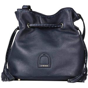 Sac Seau Tradition Cuir Etrier Bleu