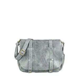 Sac Besace Bess X Cuir Mila Louise Bleu