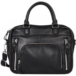 Sac Bandouliere Baby Macy Cuir Nat Et Nin Noir