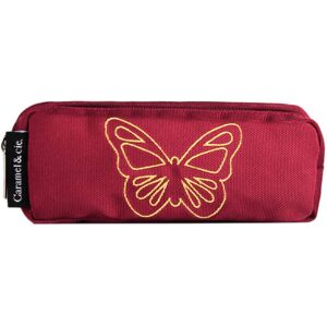 Trousse 2 Compartiments Caramel Et Cie Rouge