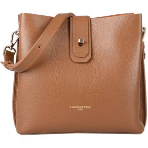 Sac Bandouliere Foulonne Double Lancaster Marron