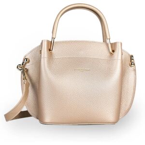 Sac À Main Foulonne Double Cuir Lancaster Beige