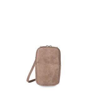 Sac Bandouliere Velvet Cuir Milano Marron