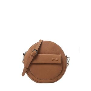 Sac Bandouliere Dorine Cuir Nathan Baume Marron