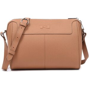 Sac Bandouliere Sally Cuir Nathan Baume Marron