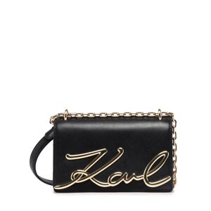 Sac Bandouliere K/signature Cuir Karl Lagerfeld Noir