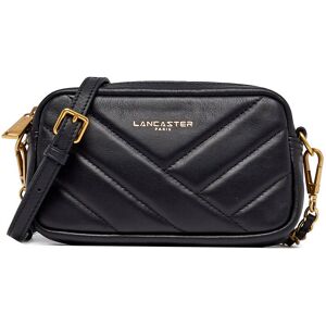 Sac Bandouliere Soft Matelasse Cuir Lancaster Noir