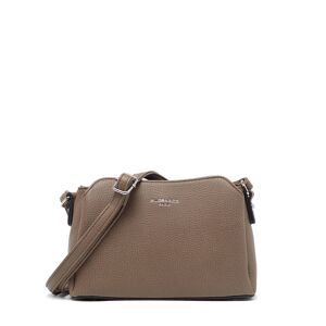 Sac Bandouliere Grained Miniprix Marron