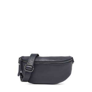 Sac Banane Caviar Cuir Milano Bleu