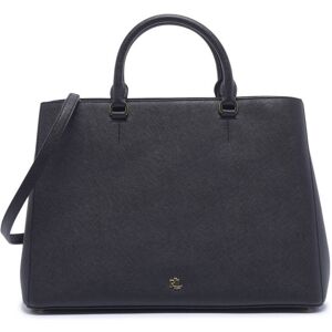 Sac Porte Main Hanna 37 Cuir Lauren Ralph Lauren Noir