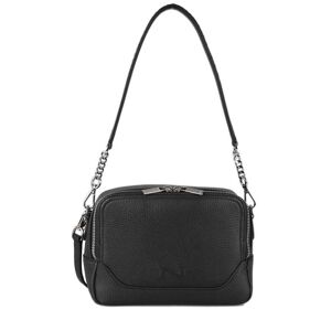 Sac Bandouliere Charlotte Cuir Nathan Baume Noir