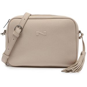 Sac Bandouliere Camera Bag Cuir Nathan Baume Beige