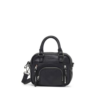 Sac Bandouliere Micro Macy Cuir Nat Et Nin Noir