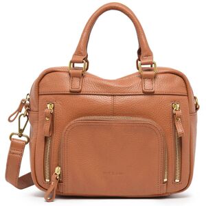 Sac Bandouliere Baby Macy Cuir Nat Et Nin Marron