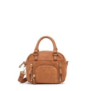 Sac Bandouliere Micro Macy Cuir Nat Et Nin Marron