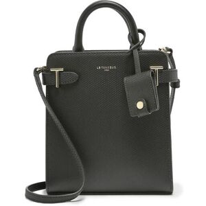 Sac Bandouliere Vertical Emilie Cuir Le Tanneur Noir