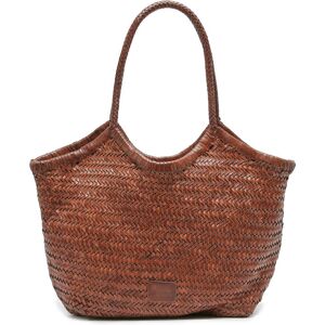 Sac Porte Épaule Goa Cuir Basilic Pepper Marron