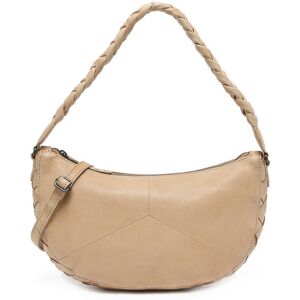 Sac Porte Épaule Obbo Cuir Basilic Pepper Beige