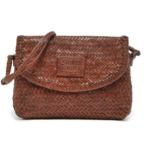 Sac Bandouliere Goa Cuir Basilic Pepper Marron