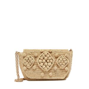 Sac Bandouliere Archie Raphia Gerard Darel Beige