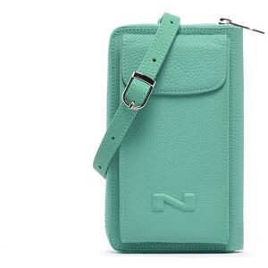 Etui Telephone Pocket Cuir Nathan Baume Vert