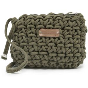 Sac Bandouliere Crochet Le Voyage En Panier Vert