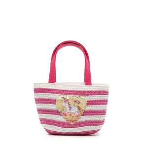 Sac Porte Main Le Voyage En Panier Rose