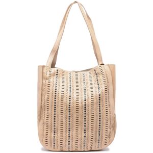 Sac Porte Épaule Heritage Cuir Heritage Cuir Biba Beige