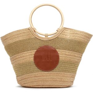 Sac Porte Main Beach Paille Georges Rech Marron