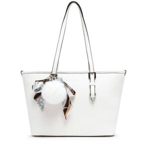 Sac Porte Épaule Grained Miniprix Blanc