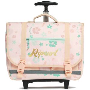 Cartable À Roulettes 2 Compartiments Rip Curl Rose