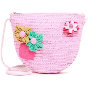 Sac Bandouliere Le Voyage En Panier Rose