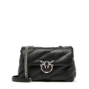 Sac Bandouliere Love Bag Puff Cuir Pinko Noir