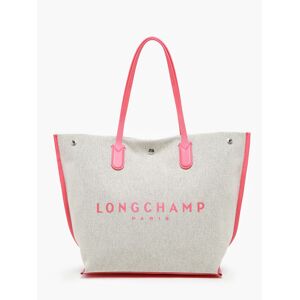 Sac Cabas L Essential Toile Longchamp Rouge - Publicité