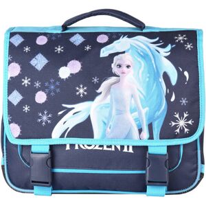 Cartable 2 Compartiments Frozen Bleu