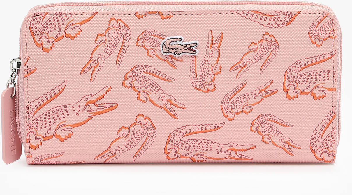 Portefeuille Lacoste Rose